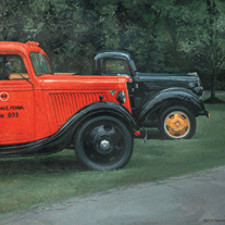 George H. Rothacker - Cars & Trucks - A Day on the Farm