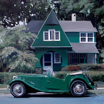 George H. Rothacker - Cars & Trucks - Green on Green