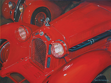 George H. Rothacker - Two in Red