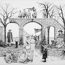 George H. Rothacker - Early Works - Family Portrait