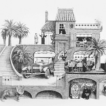 George H. Rothacker - Early Works - Time Was