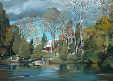 George H. Rothacker - Eastern University - Autumn at Eastern