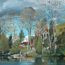 George H. Rothacker - Eastern University - Autumn at Eastern