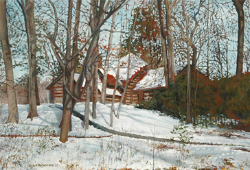 George H. Rothacker - Eastern University - Log CAbin