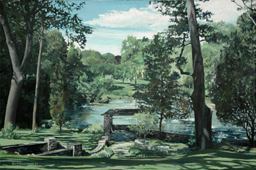 George H. Rothacker - Eastern University - View from Walton Hall