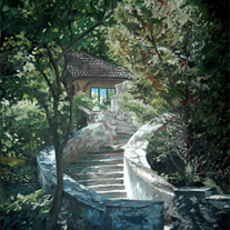 George H. Rothacker - Eastern University - Walk from the Lake
