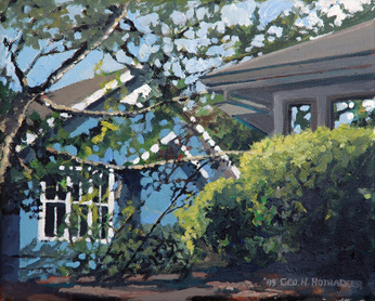 George H. Rothacker - Kiawah - View from Wheeler House