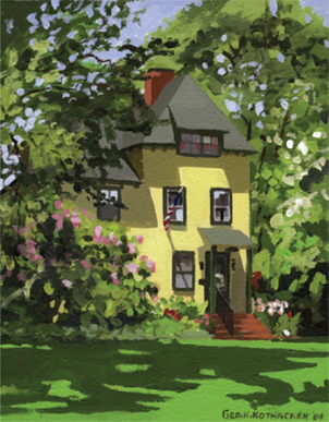 George H. Rothacker - Main Line - Walnut Lane in June