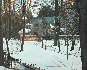 George H. Rothacker - Main Line - Beaumont at Dusk