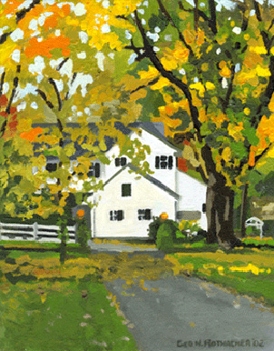 George H. Rothacker - Main Line - Fall at 216