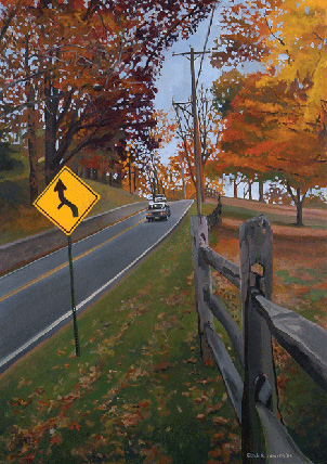 George H. Rothacker - Main Line - Fall at the Willows