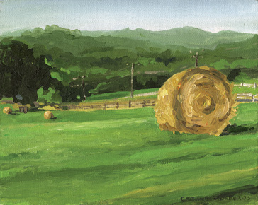 George H. Rothacker - Main Line - Hay Bales