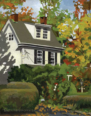 George H. Rothacker - Main Line - House on Newtown Road