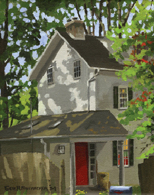 George H. Rothacker - Main Line - Red Door