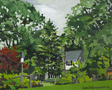 George H. Rothacker - Main Line - Reer of Our House