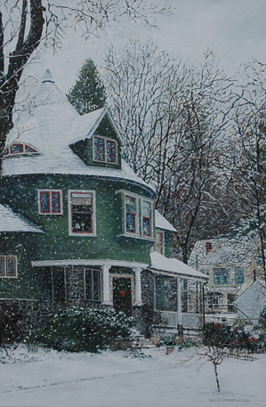 George H. Rothacker - Main Line - Snow in North Wayne