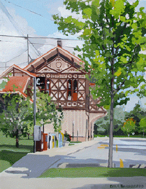 George H. Rothacker - Main Line - Straffod Station