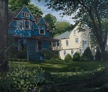 George H. Rothacker - Main Line - Summer in Blue and Yellow