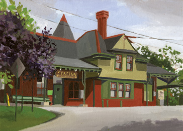 George H. Rothacker - Main Line - Wayne Train Station