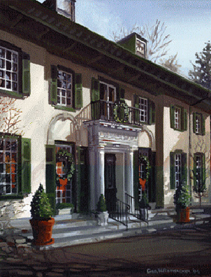 George H. Rothacker - Main Line - The Willows Mansion