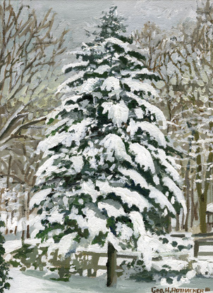 George H. Rothacker - Main Line - Winter Wonderland