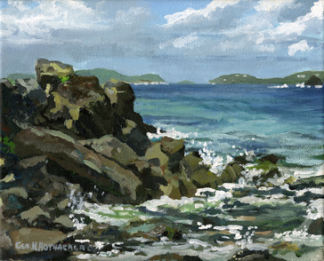 George H. Rothacker - St. johns - Rocks I