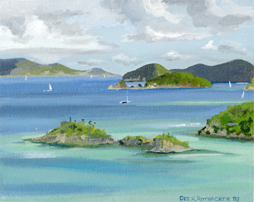 George H. Rothacker - St. Johns - Trunk Bay